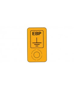 EBP label, PVC, 20 x 40...