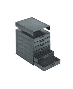compartmented box with 6...