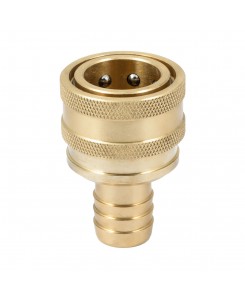 Coupling with 19 mm. hose tail