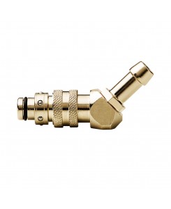 Coupling, 45° Hose dim 10