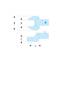 EMBOUT FOURCHE CLE DYNAMO 9/16