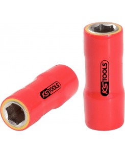 Douille isolée, 1/4 - 5 mm
