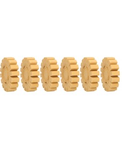 Lot de 6 Gommes de...