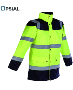 PARKA HV FIRST JAUNE/MARINE...