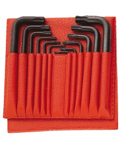 JEU TROUSSE 12 CLES MALES TORX