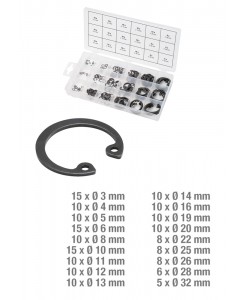 Assortiment de circlips de...