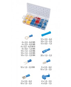 Assortiment de cosses. 160 pcs