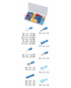 Assortiment de cosses. 360 pcs