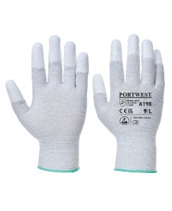 Antistatic PU Fingertip Glove