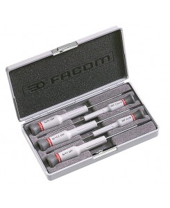 COFFRET 5 TOURNEVIS PLAT MICRO