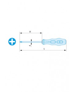 TOURNEVIS PHILLIPS 0- 50 SR