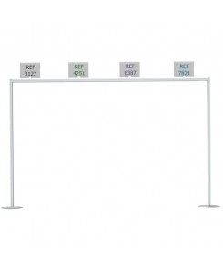 Rail aluminium sur portique...