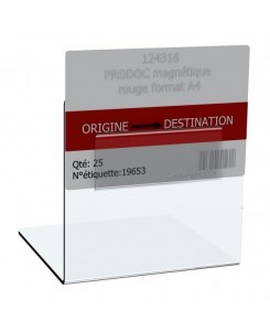 Lot de 5 supports CARTE...