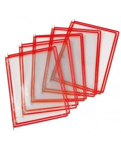 Lot de 5 pochettes à pivots...