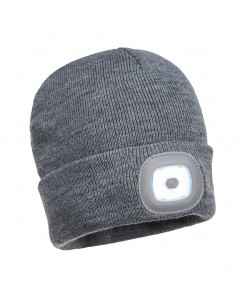 Rechargeable Twin LED Beanie