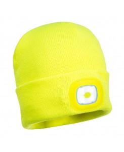 Rechargeable Twin LED Beanie