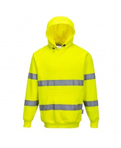 Hi-Vis Hooded Sweatshirt