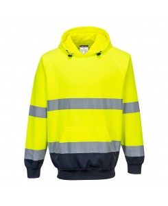 Two-Tone Hooded Sweatshirt