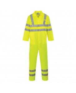 Hi-Vis Poly-cotton Coverall
