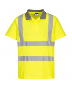 Eco Hi-Vis S/S Polo  (6 pack)