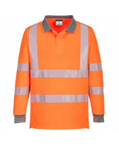 Eco Hi-Vis Polo Shirt L/S...