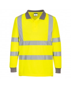 Eco Hi-Vis Polo Shirt L/S...