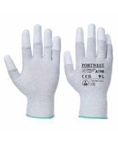Antistatic PU Fingertip Glove