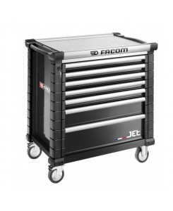 Servante JETM4 7 tiroirs noire