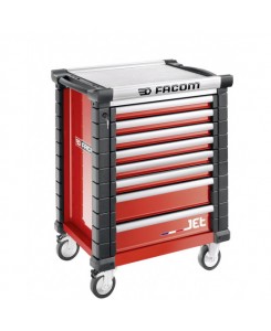 Servante JETM3 8 tiroirs rouge