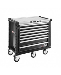 Servante JETM5 8 tiroirs noire