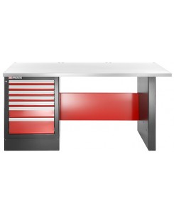 ETABLI 2.2M INOX  7 TIROIRS...