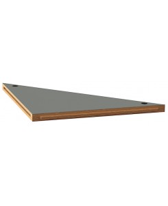 JLS PLATEAU BOIS INOX ANGLE
