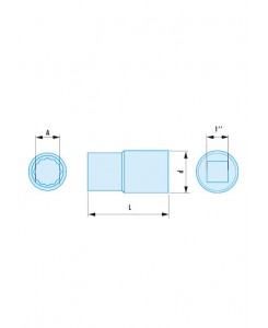 1 DOUILLE METRIQUE 60 SR