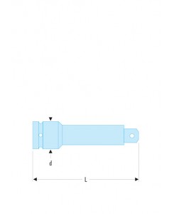 RALLONGE IMPACT 3/4' 330MM