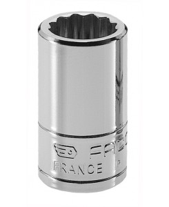 DOUILLE 1/4' 12 PANS DE 10MM