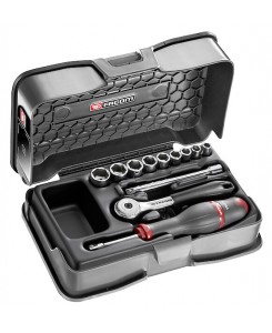 COFFRET DOUIL 1/4' 6P MM...