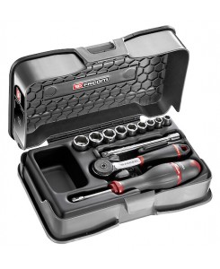 COFFRET DOUIL 1/4' 6P MM...