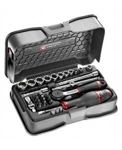 COFFRET DOUIL 1/4' 6P MM...