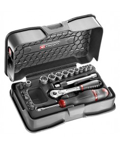 COFFRET DOUIL 1/4' 6P MM...