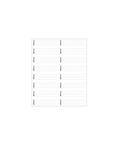 FEUILLE DE 16 ÉTIQUETTES EN...
