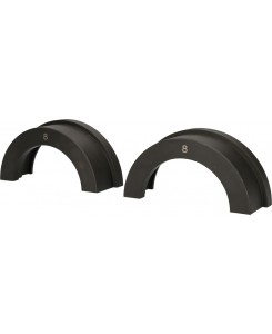 Paire de coquilles DIM  118 mm