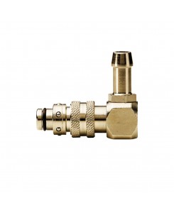 Coupling, 90° Hose dim 10