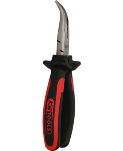 Pince à bec demi-rond coudé...