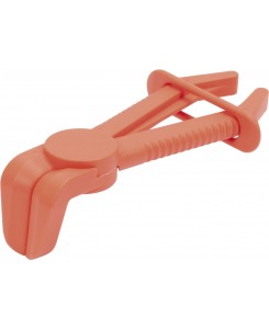 Pince à clamper coudée à...