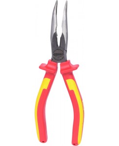 Pince à bec demi-rond coudé...