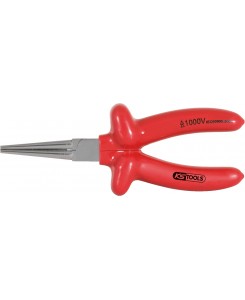 Pince à bec rond isolée,...