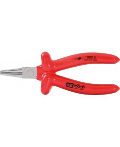 Pince à bec rond isolée,...