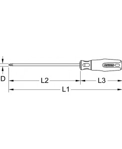 Tournevis PZ ERGOTORQUE...