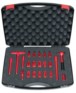 Coffret de douilles isolées...