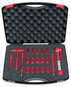 Coffret de douilles isolées...